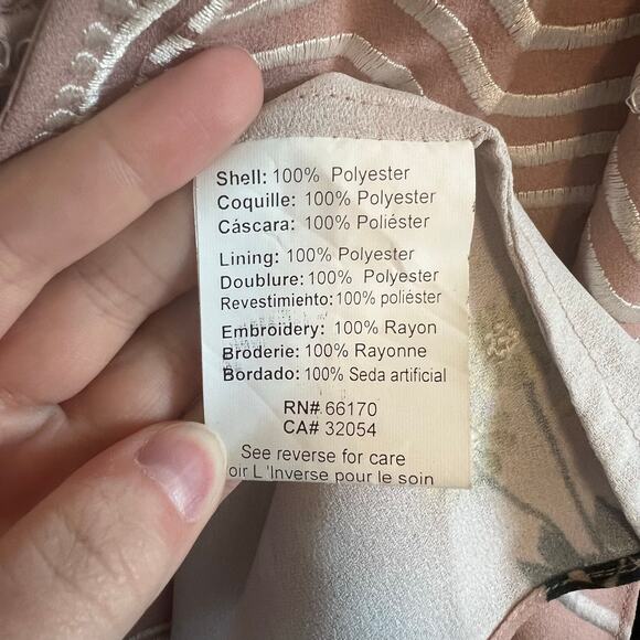 Anthropologie Sahil Kochhar V-Neck Sahara Floral Dress size 10 - Picture 9 of 10